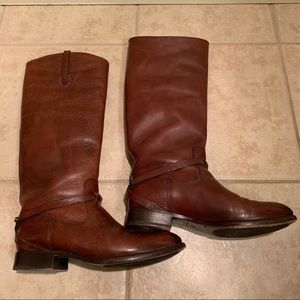 Frye Lindsay Plate knee high riding boot